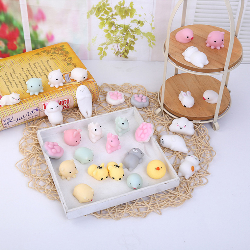 Đồ chơi bóp nắn mềm mại hình động vật dễ thương