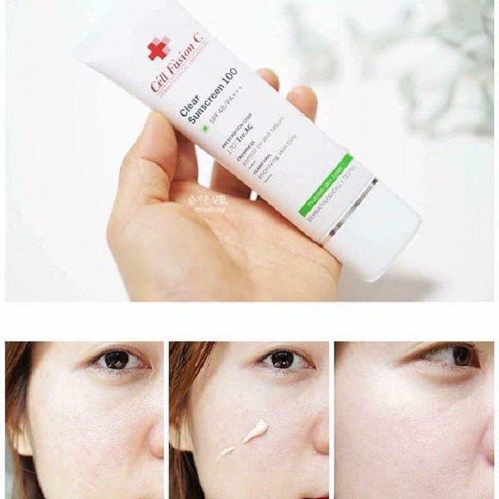 Kem chống nắng Cell Fusion C Control oil and sebum 100 SPF 48+/PA+++ 50ml