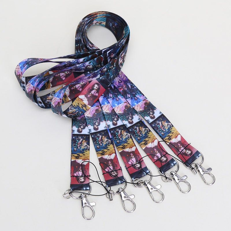 Dây trang trí điện thoại 44cm xinh xắn Demon Slayer Kimetsu no Yaiba phone strap