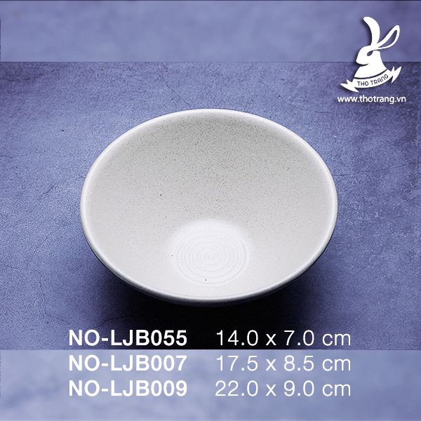 Tô ăn bún, phở màu Nâu Nhựa Melamine Đài Loan