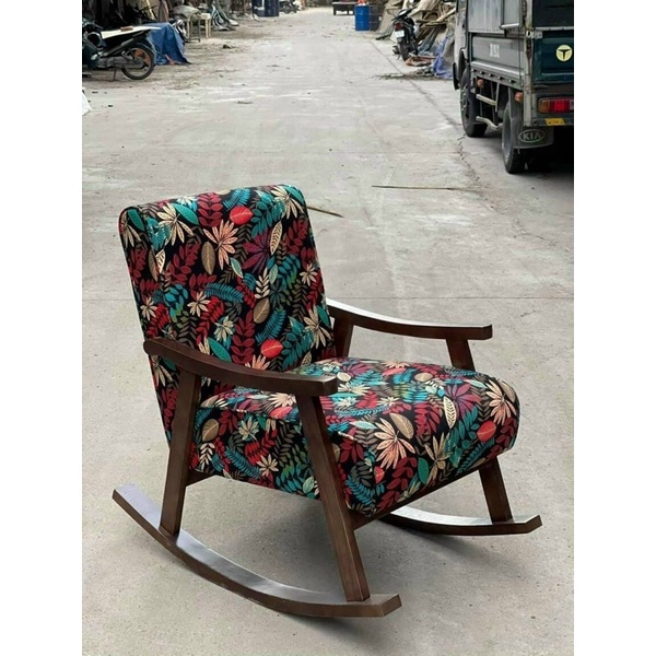 Ghế bập bênh vintage