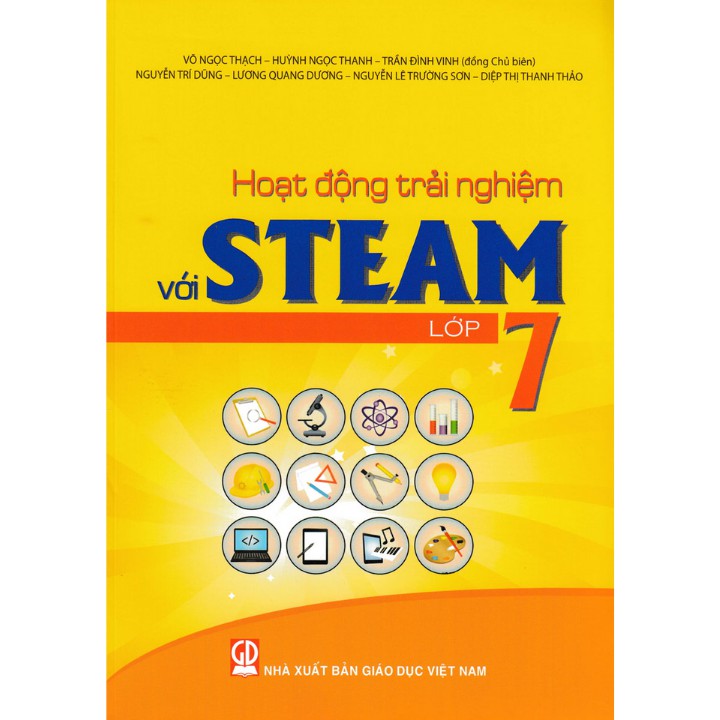 Sách - Hoạt động trải nghiệm với STEAM lớp 7