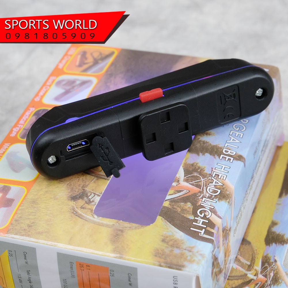 Đèn hậu xe đạp gắn cốt yên 20036