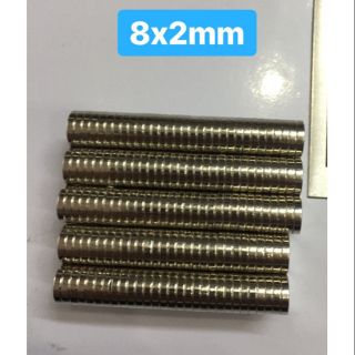 Nam châm viên đất hiếm 8x2mm
