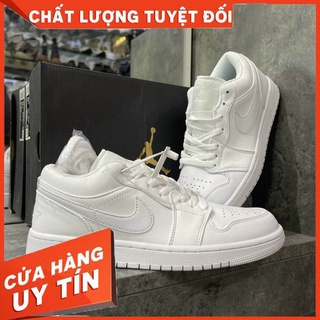 Giày thể thao nam nữ al white hottren every time full box+bill