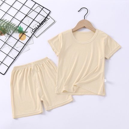 Quần áo Bé Trai, Bé Gái dễ thương, Bộ cộc tay cho bé mặc nhà, Bộ quần áo trẻ em mùa hè 4-18kg