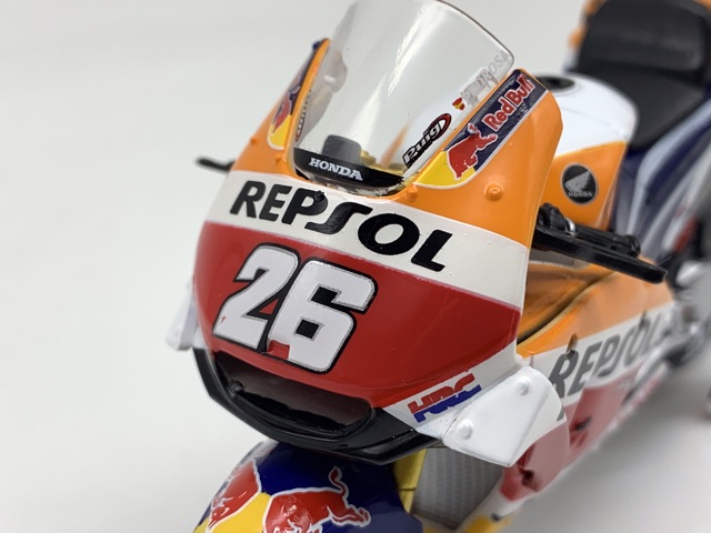 Xe Mô Hình Honda Reepsol Team RCV 213 2018 1:18 Maisto ( Repsol ) #26