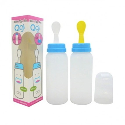 Bình thìa tập ăn Agi 250ml