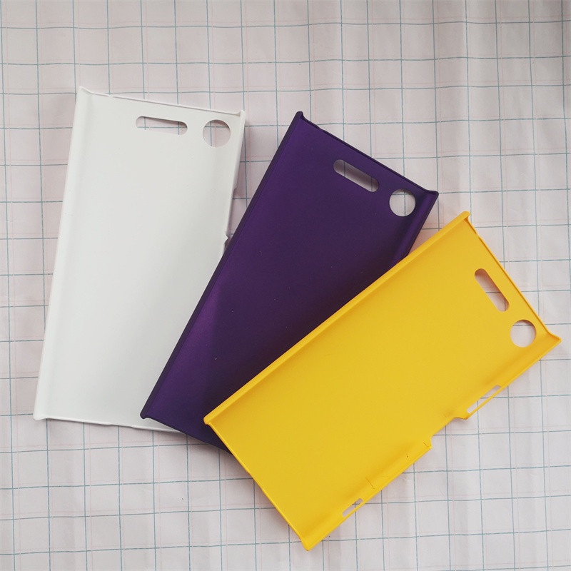 Ốp điện thoại cứng siêu mỏng màu trơn cho Sony Xperia XZ1 XZ Premium