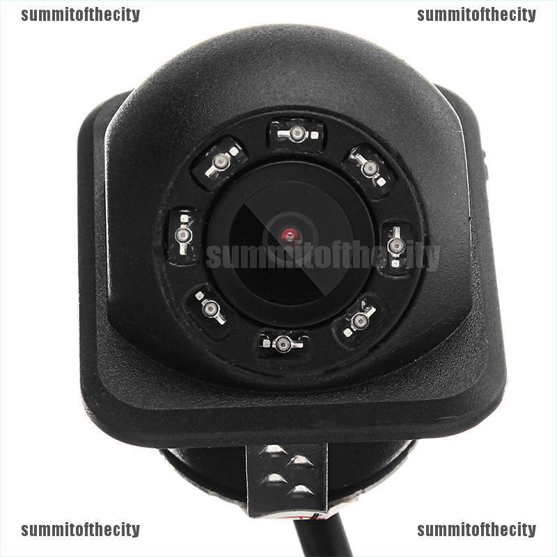Trang Điểm 170° Camera Lùi CMOS 8 Bóng LED Chống Thấm Nước Cho Xe Hơi