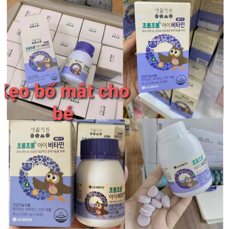 Kẹo Vitamin thơm ngon cho bé