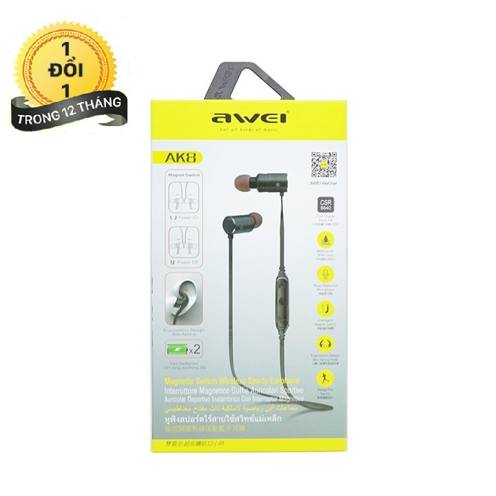 Tai nghe bluetooth Awei AK8