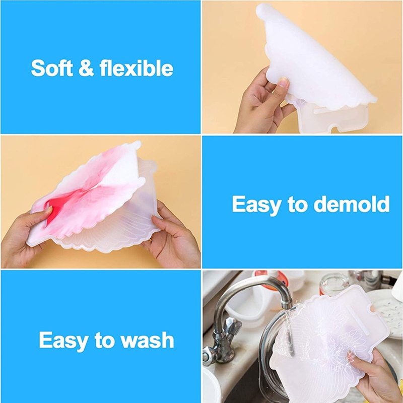 Khuôn Silicone Làm Giá Đỡ Điện Thoại Có Lỗ Sạc Tiện Dụng