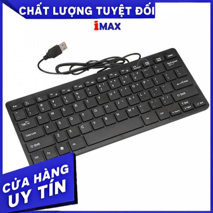 Bàn Phím Mini Có Dây Cổng Usb Dùng Cho Máy Tính Laptop