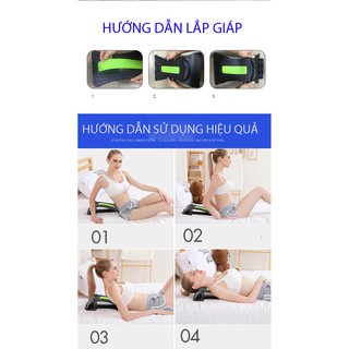 Khung nắn chỉnh kéo dãn cột sống cổ điện chuẩn từ chuyên thoái hóa đốt sống cổ, mỏi cổ do cúi nhiều