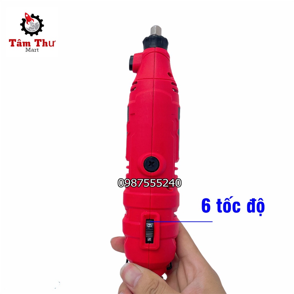 Bộ máy khoan, mài, khắc mini KINGPRO Cao Cấp Kèm 150 chi tiết