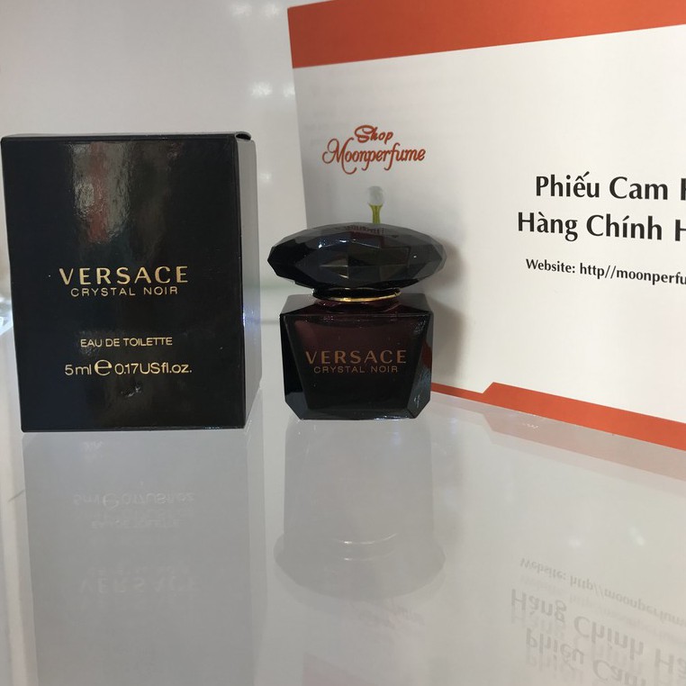 [Mini]Nước hoa Nữ Versace-Crystal Noir 5ml edt