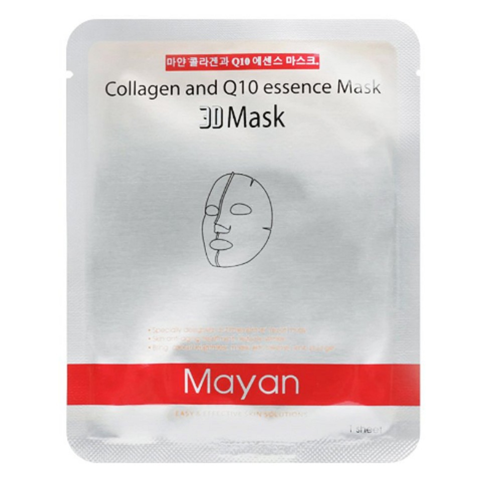 Mặt Nạ 3D Mayan Colagen Q10 25ml/miếng