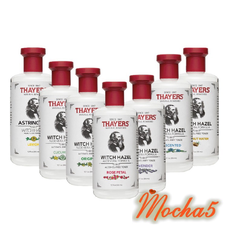 ( Best Seller ) Nước Hoa Hồng Thayers Witch Hazel Toner NHH Thayer làm sạch, se khít lỗ chân lông 355ml