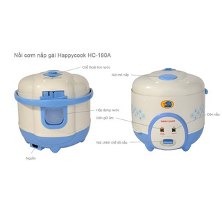 Nồi cơm điện Happycook 1.8L HC-180A
