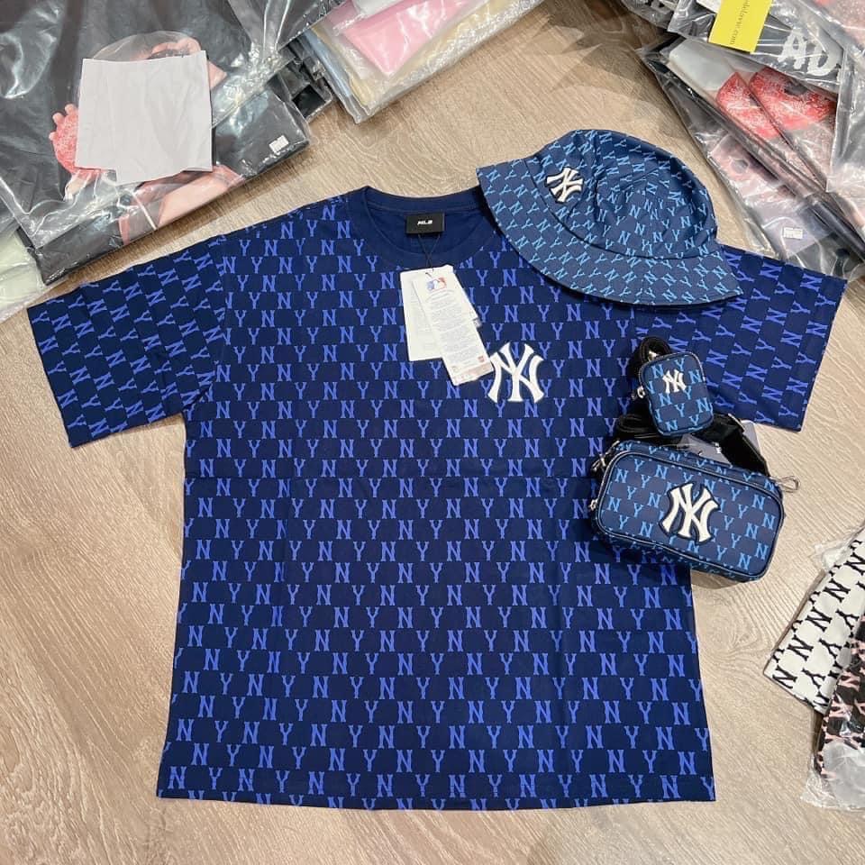 Áo Thun MLB Diamond Monogram Front Print Short - Áo thun MLB nam nữ chính hãng