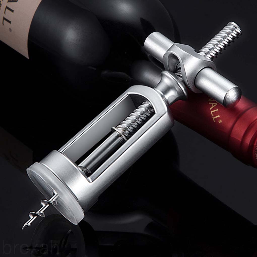 Dụng cụ mở nắp chai rượu vang chất liệu hợp kim kẽm tiện lợi