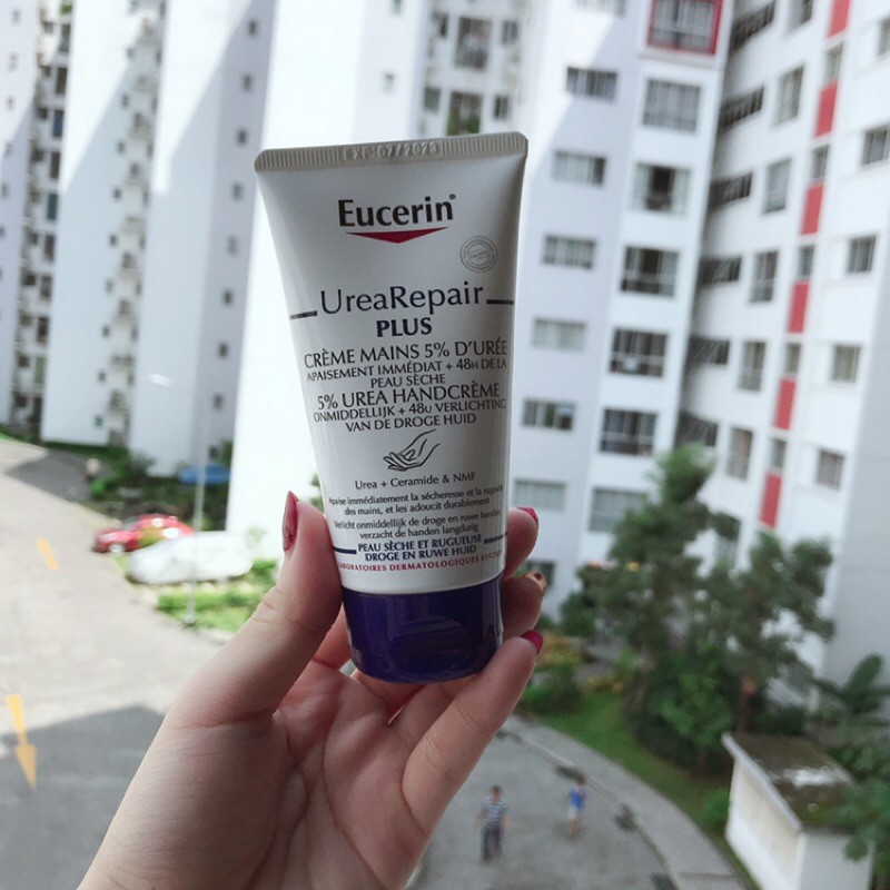 [Gom order] Kem dưỡng da tay Eucerin 75ml mua ở Pháp