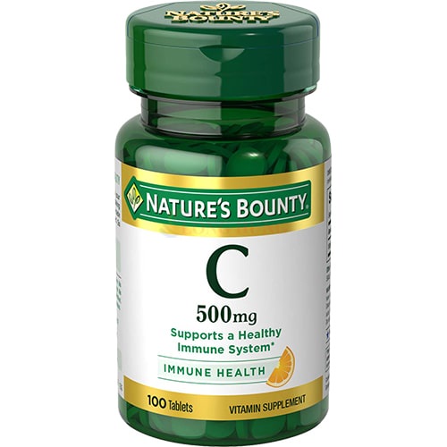 Viên uống Nature's Bounty Vitamin C 500mg hỗ trợ tăng cường hệ miễn dịch (100 viên)