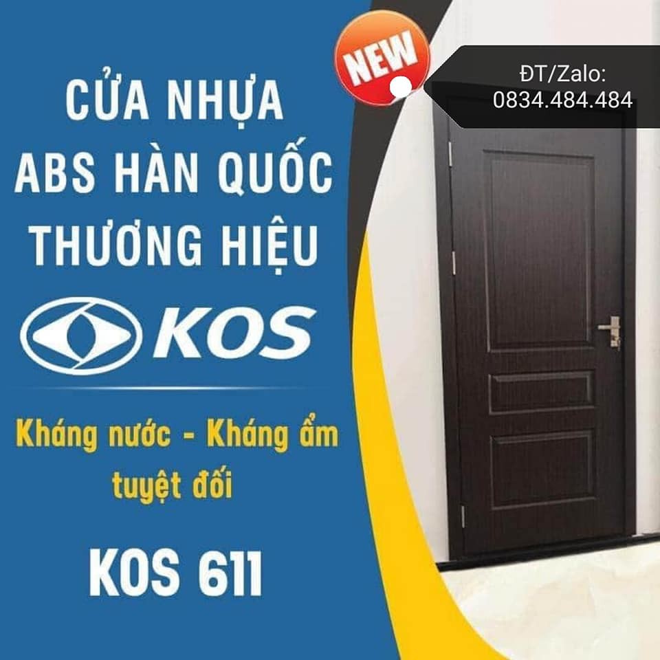 Mẫu Cửa Nhựa KOS - ABS Chính Hãng