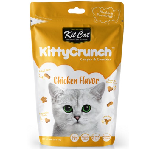 bánh thưởng Kitty Crunch - Treats cho mèo hiệu Kit Cat 60gr