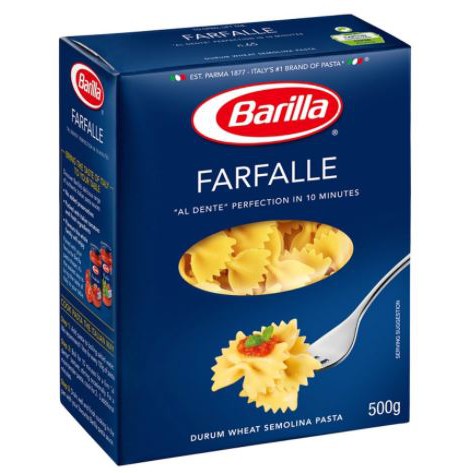 Mì Nui Barilla Farfalle 500g