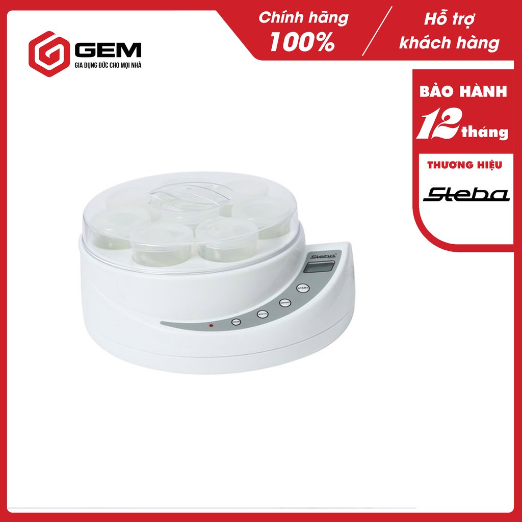 [CHÍNH HÃNG] MÁY LÀM SỮA CHUA STEBA JM1 - 8 CỐC