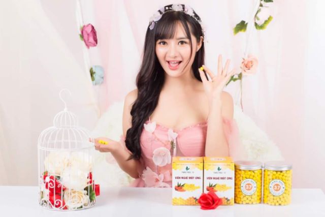 10 hộp viên nghệ mật ong giá sỉ