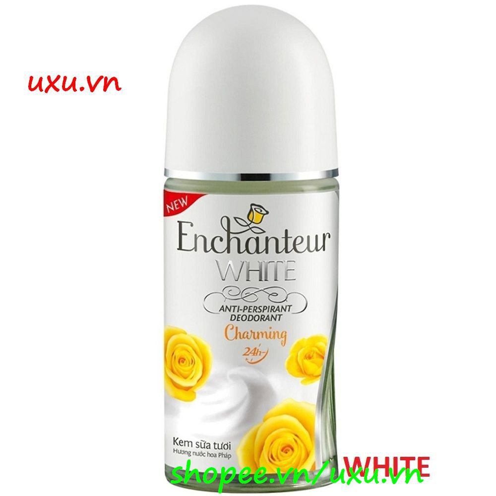 Lăn Khử Mùi Nữ 50Ml Dạng Sữa Enchanteur Charmingdưỡng Trắng Và Làm Thơm Cơ Thể, Với uxu.vn Tất Cả Là Chính Hãng.