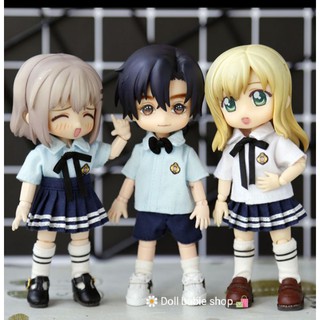 Đồng phục học sinh cho doll 1:12 1:8