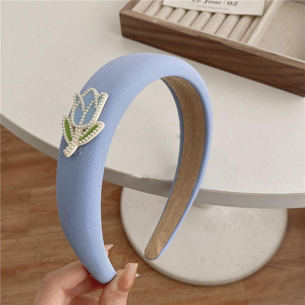 Băng Đô Cài Tóc Hình Hoa Tulip Phong Cách Nhật Bản Ngọt Ngào WMES15H