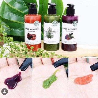 Sữa rửa mặt rau củ Super Vegitoks Cleanser