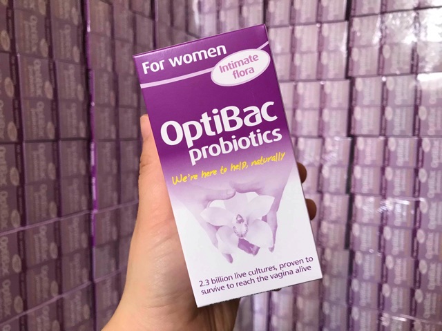 Men vi sinh OptiBac Tím 30 viên, 90 viên | BigBuy360 - bigbuy360.vn