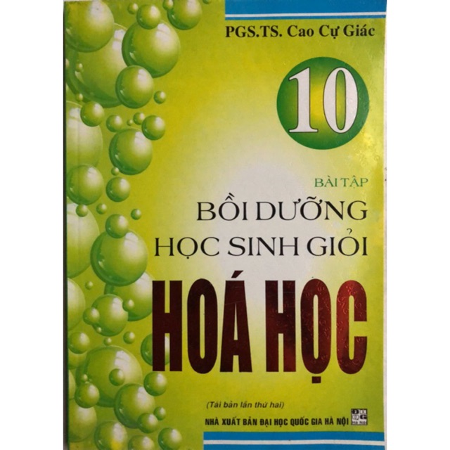 Sách - Bài tập Bồi dưỡng học sinh giỏi Hoá học 10