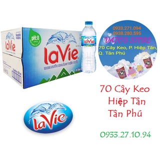 Thùng 24 chai Nước khoáng LAVIE 500ml / Nước suối LA VIE 500ml thùng 24 chai