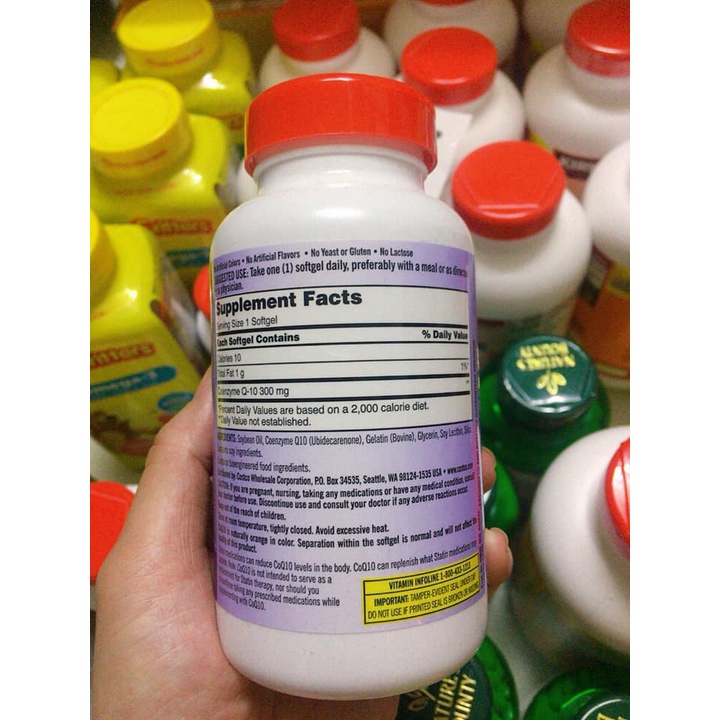 Viên uống hỗ trợ tim mạch Kirkland signature CoQ10 300mg date 11/2024 - EDS Hàng Mỹ