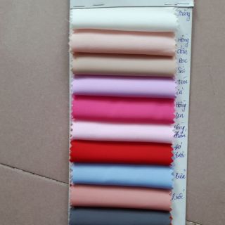 Vải lụa Thái co giãn, dày đẹp, cực chất