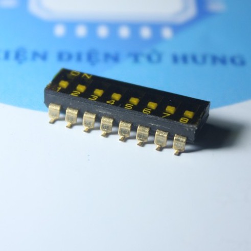 Switch Dán SMD 8 Bit 1.27mm (Công tắc 8 chân dán)