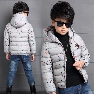 Áo Phao Dáng Ngắn Cho bé 6-10 tuổi(sz: 120cm-160cm)