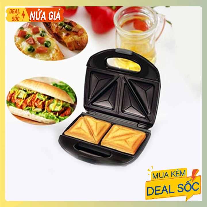 Máy nướng bánh mì Sokany, nướng bánh mỳ tam giác