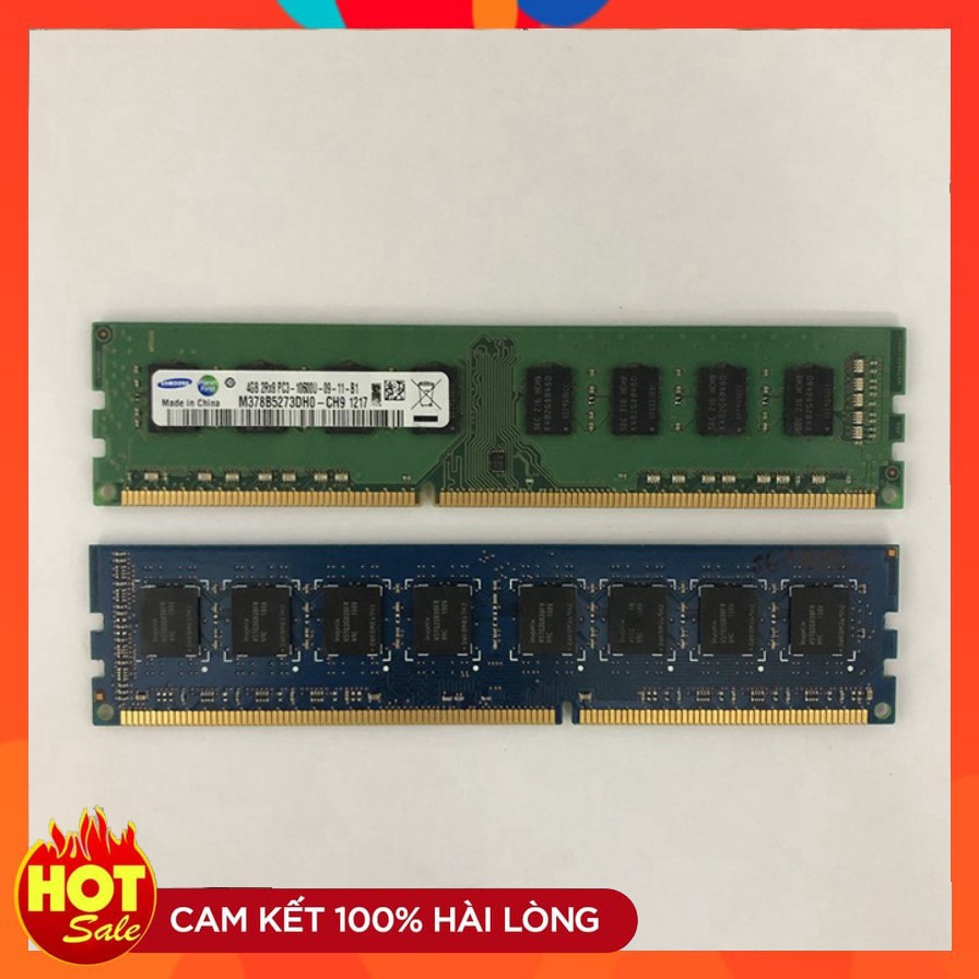 Ram máy tính để bàn 8GB 4GB DDR3 bus 1333 nhiều hãng