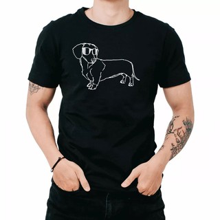 [ HOT ] Áo phông unisex Dachshund - Áo thun in hình chó lạp xưởng cool ngầu