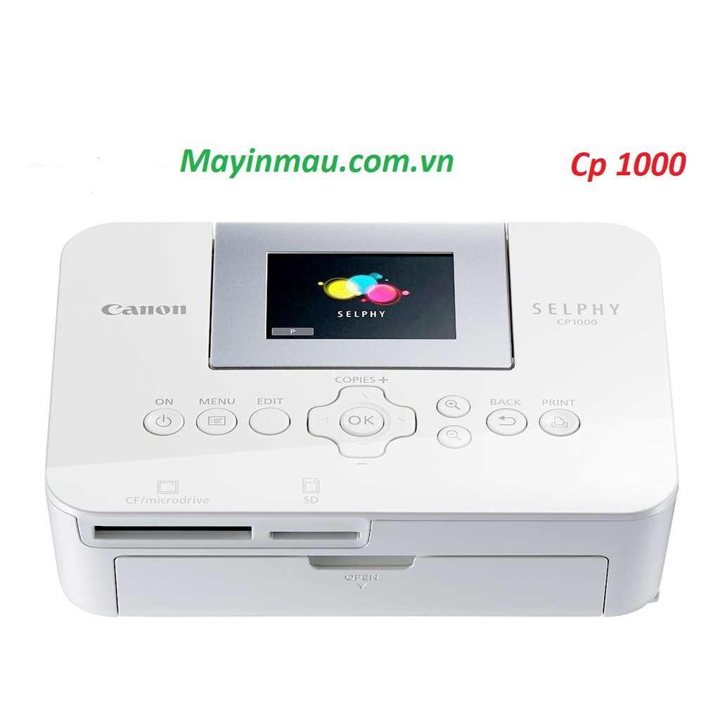 Combo Máy in nhiệt canon Cp1000+KP108_Minhanh Printer