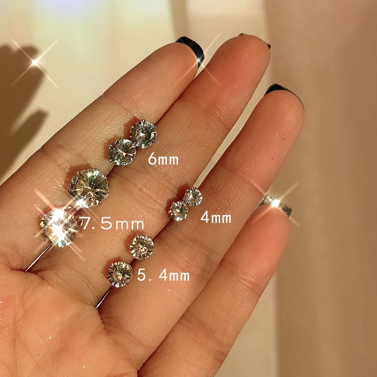 Set 15 Đôi Khuyên Tai Đính Đá Pha Lê Thời Trang Dành Cho Nữ