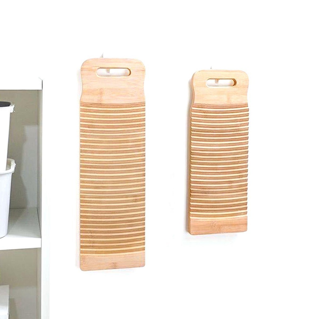 Tấm Ván Giặt Quần Áo Bằng Tre Hình Chữ Nhật Chống Trượt